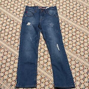 Tommy Hilfiger Kids Blue Distressed Jeans
